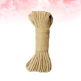 thumbnail image 3 of FONDOTIN 1Set Natural Jute Rope for Stair Railing and Water Pipes 30m x 8mm, 3 of 8