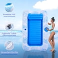 thumbnail image 5 of MoKo Inflatable Tanning Pool Floats Adult, Water Filled Tanning Bed Inflatable Lounger Pool Raft Toys Blow Up Pool for Backyard Lake Beach, 5 of 7