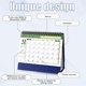 thumbnail image 4 of Desk Calendar, 2024-2025 Small Table Calendar 7.48x6.3 Inch Academic Year Desktop Standing, 4 of 5