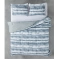 Urban Shop Tie Dye Grey 3 Piece Comforter Set Queen
