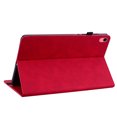 thumbnail image 6 of TECH CIRCLE Case for iPad 10th Generation 2022, PU Leather Shockproof Protective Card Slots Zipper Pocket Multiple Viewing Angles Stand Auto Wake/Sleep Wallet Case For Apple iPad 10th Gen,Red, 6 of 7