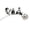 D, variant on Halloween Light-Up Ghost Yard Stakes Decor - Metal Arch Garden Decoration with 3 Glowing Ghosts Halloween Yard Decorations - Spooky Outdoor Pathway Lights for Lawn, Porch & Fall Party