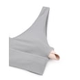 thumbnail image 5 of Top Deportivo CRZ YOGA Butterluxe Cuello en V Sin Aros Gris Gaviota M, 5 of 5