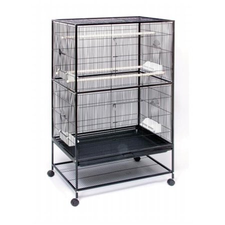 Prevue Pet Products Wrought Iron Flight Cage with Stand - Black
