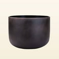 thumbnail image 6 of TOPFUND 440Hz Black A# Note 8 inch Crystal Singing Bowl Pineal Chakra with Heavy duty carrying case and Suede Stick, 6 of 7