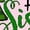 AD-Pink, variant on Inktastic Santa is Promoting Me to Big Sister Green Plaid Tree Toddler Sweatshirt