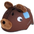 thumbnail image 1 of Casco de bicicleta para niños pequeños, casco multideportivo para ciclismo, patineta, patineta, patinaje, 2 tamaños, desde niños pequeños hasta jóvenes, oso de peluche M brillar Juguete, 1 of 6