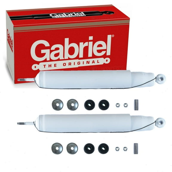 2 pc Gabriel G63715 Ultra Shock Absorbers for Spring Strut Steering Suspension Shocks Struts Fits select: 1997-2003 FORD F150, 2004 FORD F-150 HERITAGE