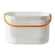 thumbnail image 1 of Cesta de ducha portátil, cesta de almacenamiento de plástico, cesta de despensa con asas, 1 of 7