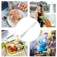thumbnail image 4 of 3Pcs Fruit Forks Stainless Steel Forks Noodle Forks Food Forks Dessert Serving Forks, 4 of 9
