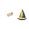 thumbnail image 1 of Escultura De Velero En Miniatura De Madera, Adorno De Mesa, Mueble De Juguete De Simulación Artesanal Para Casa De Muñecas, Escena De La Vida Cotidiana Y Colección De Decoración Feng Shui., 1 of 8