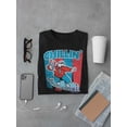 thumbnail image 3 of Chillin' ICEE Polar Bear Retro Graphic Men's T-shirt, 3 of 4