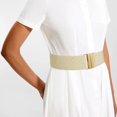 thumbnail image 3 of Shiqi Ceinture Élastique Large pour Femmes Ceinture Extensible pour Robes, 3 of 4