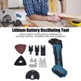 thumbnail image 3 of 21V Lithium Battery Oscillating , Adjustable Oscillating Tool Multifunctional Oscillating Kit Tool 6 Levels Adjustable Multifunctional Power Trimmer Kit, 3 of 9