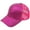 Hot Pink, variant on Sun Visors For Women Ponytail Messy Buns Trucker Plain Baseball Visor Cap Unisex Womens Hats Blue