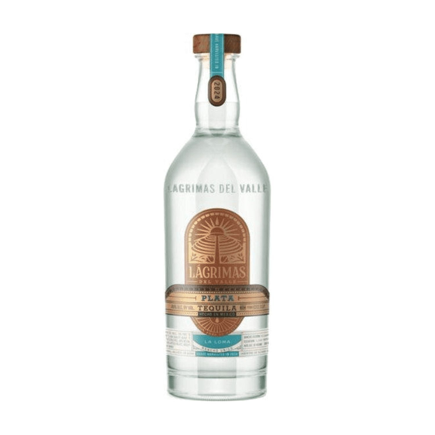 Lagrimas Del Valle La Loma Plata Tequila, 750 ml 46% ABV