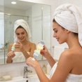 thumbnail image 4 of Junepar 2-in-1 Travel Size Toiletry Bottle Dispenser Leak Proof Silicone Travel Container for Shampoo Lotion Soap 150ml/5oz Portable Travel Bottles for Luggage Gym & Camping, 4 of 5