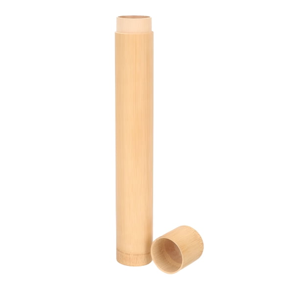 ACDANC 2026 New Bamboo Toothbrush Holder Outdoor Toothbrush Holder Portable Toothbrush Container for Bathroom, Travel, Camping, Dorm, Guest Bathroom, Kitchen Sink