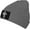 Deep Heather, variant on Christian Bible Verse Jesus The Way John 14:6 Beanie Hat Women Knit Stocking Hat Men Slouchy Skull Cap Black