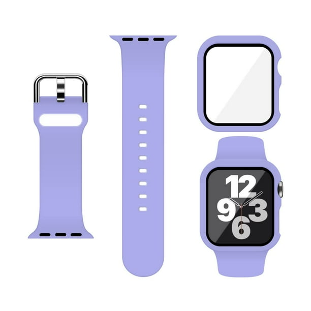 XFEN Sport Silicone Band and case with Screen Protector for Apple
