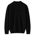 thumbnail image 5 of Annhoo Kids Sweaters Fall Winter Mock Neck Long Sleeve Thick Undershirts Boys Girls Casual Comfy Knitted Tops, 5 of 5