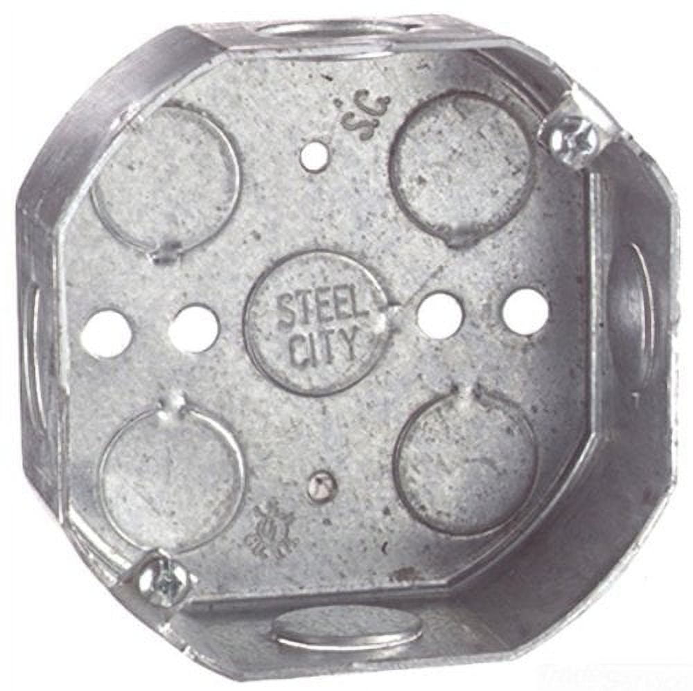 Sale【ART】銀河鉄道Wサムホール Steel City CY-1/2 Switch Box, Gangable, Old Work, Welded
