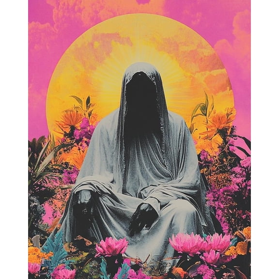 Paint by Numbers for Adults Kids Beginner Moonlit Flower Sea DIY Acrylic Painting by Numbers Kits with Brushes Acrylic Pigment Home Decoration Gifts 16 x 20 inch