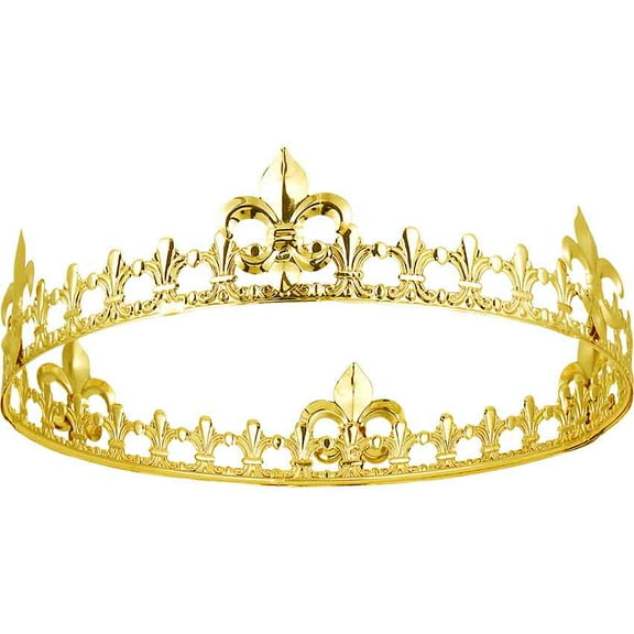 Fleur-de-Lis Kings Crown by Medieval Collectibles