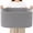 Grey, variant on Large Blanket Basket,Woven Rope Basket Storage Bin with Handles,65L Rectangle Laundry Basket for Magazines,Clothes,Newspaper Shelf Organization,White & Brown