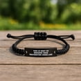thumbnail image 2 of Funny Yoga Instructor Gifts, Rope Bracelet for Men, Women, Friends, Coworkers, Family as Christmas Unique Gifts from Men, Women, Friends, Coworkers, Family, 2 of 4