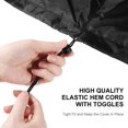 thumbnail image 4 of Outdoor Furniture Covers Waterproof, 420D 79x63x27.5 inch Covers for Patio Table Chairs Set Rectangular/Oval, 4 of 5