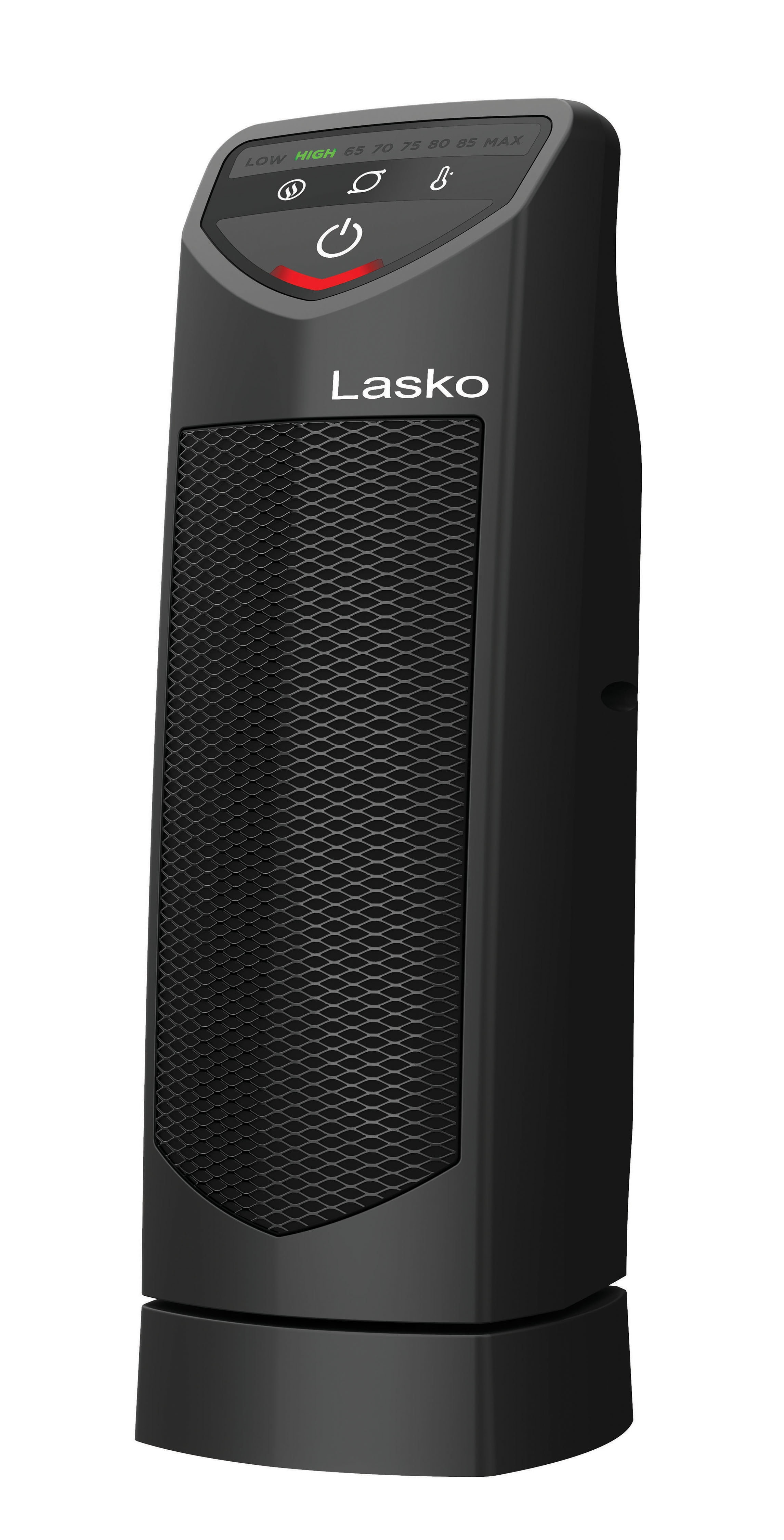 Lasko 1500W 14" Personal Oscillating Ceramic Electric Tower Space Heater, CT14320, Black