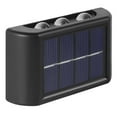 thumbnail image 1 of KAKOWELY Lámpara solar de pared para exteriores, impermeable, con energía solar, para jardín, 1 of 5