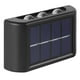 thumbnail image 1 of KAKOWELY Lámpara solar de pared para exteriores, impermeable, con energía solar, para jardín, 1 of 5