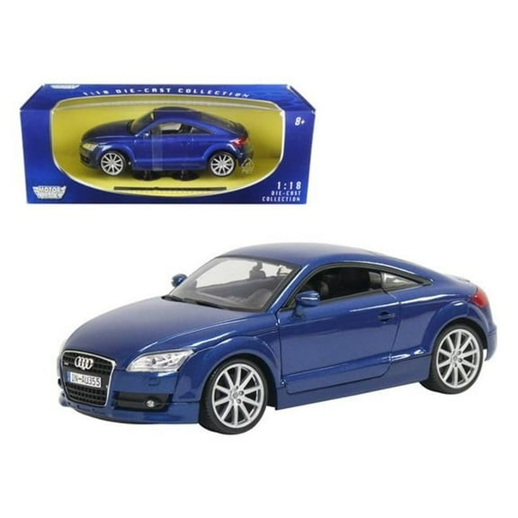 2007 Audi TT Coupe Grey 1/18 Diecast Car Model by Motormax