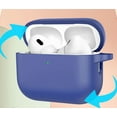 thumbnail image 5 of GadgetCom Replacement Case Compatible with Apple AirPods Pro 3 , Shockproof Silicone Cover Earbuds Pouch Shell With Carabiner, 5 of 5