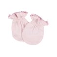 thumbnail image 7 of Gerber Baby Girl Mittens, 4-Pack, Sizes Newborn - 0/3 Months, 7 of 7