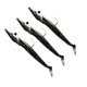 thumbnail image 2 of Greeniant 3 uds señuelo cebo pesca cabeza pez bajo anzuelo aparejos artificiales barco púas arenque brillo percha mero accesorio Pescar Negro, 2 of 6