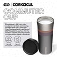 thumbnail image 2 of Vaso de viaje Corkcicle Star Wars Mandalorian, 500 ml, acero inoxidable, 2 of 7