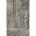 thumbnail image 3 of Caspar Fraisinger 17x24 Black Modern Framed Museum Art Print Titled - Christ Presented to the People (1560-99), 3 of 5