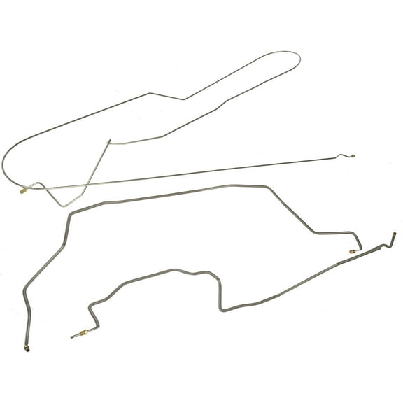 Dorman 919-037 Stainless Steel Preformed Brake Line for Specific Dodge Models (OE FIX)