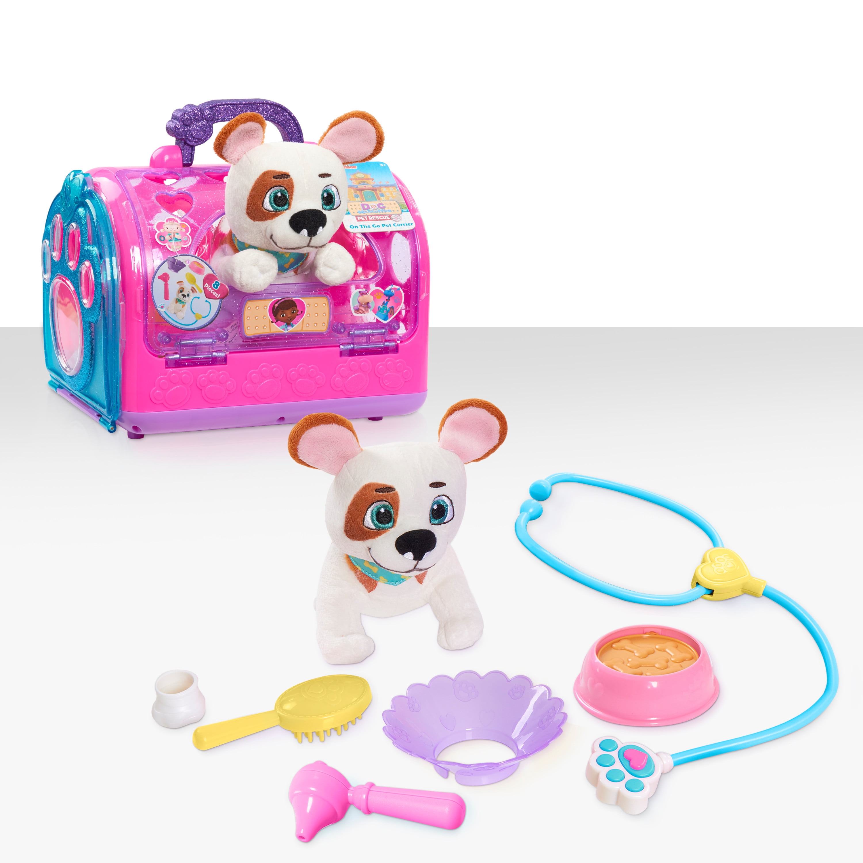 Disney Minnie Mouse's Happy Helpers Pet Carrier Toy 8pcs 2018 for sale online 