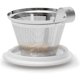 thumbnail image 5 of Sistema de preparación de té suelto de una taza Tea Forte Kati, taza de cerámica con infusor de té y tapa, flores de cerezo, nuevo diseño de infusor, 5 of 5