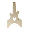 thumbnail image 1 of Guitarra de madera tallada, guitarra inacabada, juguete educativo temprano, guitarra de madera DIY Amar, 1 of 9