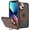 Orange, variant on Magnetic for iPhone 13 Case & iPhone 14 Case, [Compatible with Magsafe] [Built-in Camera Stash Stand] Translucent Matte Shockproof Women Men Girls Protective Phone Case 6.1 Inch, Blue