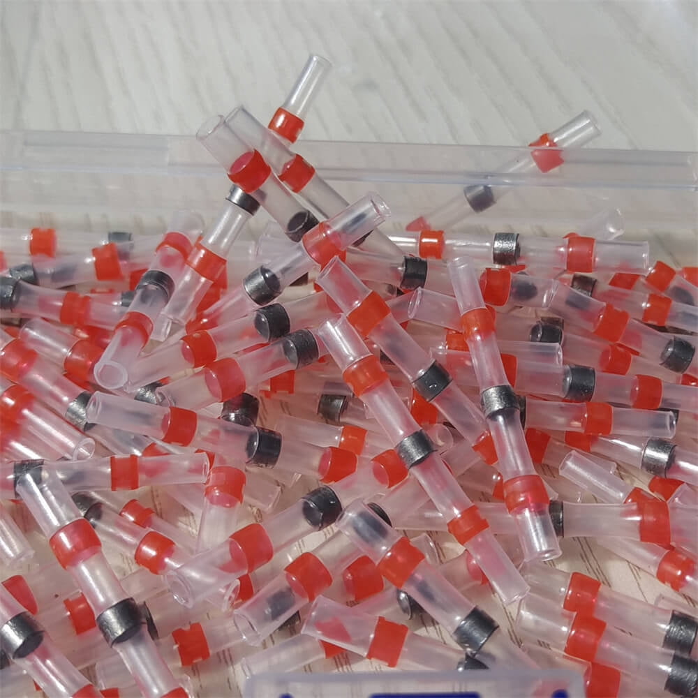 300PCS Red Waterproof Solder Seal Sleeve Heat Shrink Wire Connectors Terminals