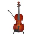 thumbnail image 3 of Spptty Music Instrument Model,Miniature Violin,17cm Miniature Wooden Violin Model with Stand Musical Instrument Crafts Decoration Gift, 3 of 8