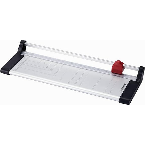 Personal DIY Heavy Duty Rotary Trimmer, A3 to A6, Self-Sharpening, on Board Scale Ruler, for Rhinestone Flock and Vinyl, DIY Paper Cutter
