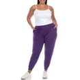 thumbnail image 5 of White Mark Women's Plus Size Harem Pants, 5 of 6