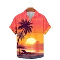thumbnail image 5 of USNSM Mens Big and Tall Hawaiian Shirts Regular Fit Short Sleeve Button Down Shirt Summer Outdoor Casual Holiday Beach Printed Shirts Multicolor L, 5 of 5